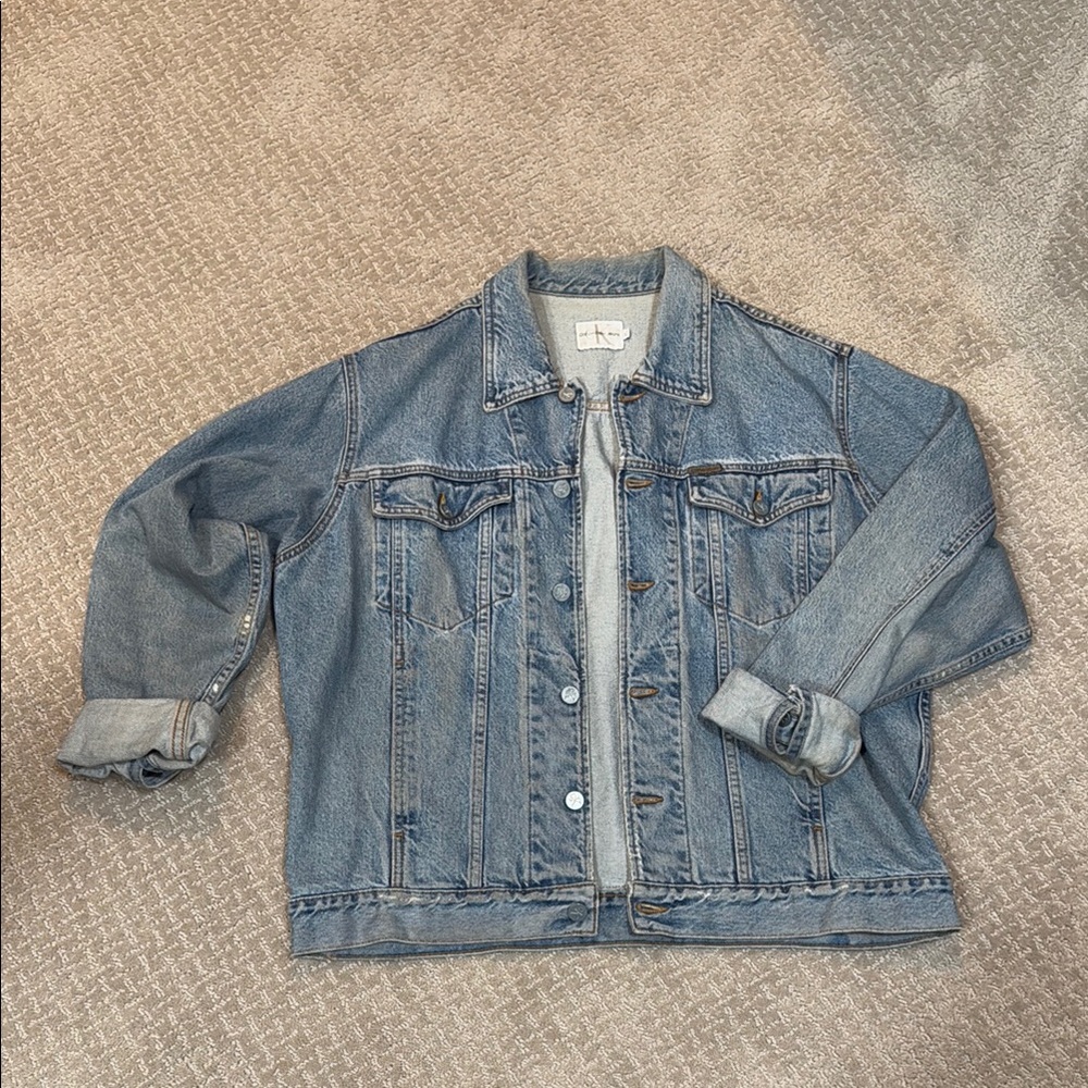 Calvin Klein Jeans Vintage Classic Blue Denim Jacket